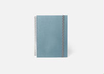 CANVAS A5 NOTEBOOK ＿ Black / Bordeaux / Light Blue