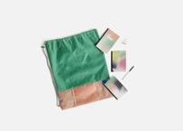 ショッピングセット_ナップサック_ Beige / Green