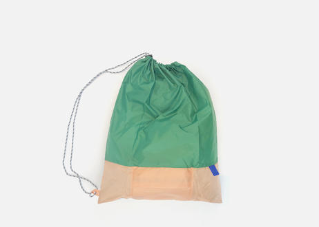 ショッピングセット_ナップサック_ Beige / Green