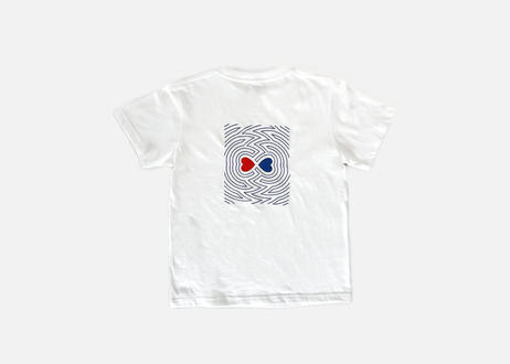 "Endless Love" Tシャツ White