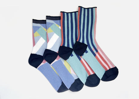 TRICOTÉ + PAPIER TIGRE SOCKS _ RIBBON