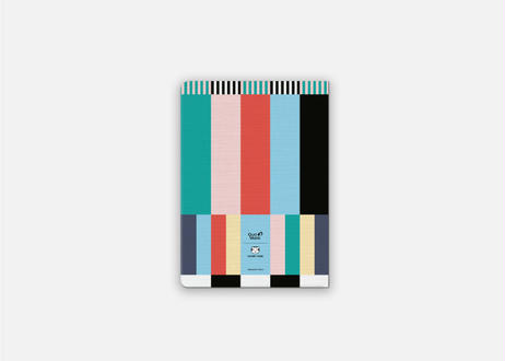 QUO VADIS×PAPIER TIGRE A5サイズノートブック / RUBANS